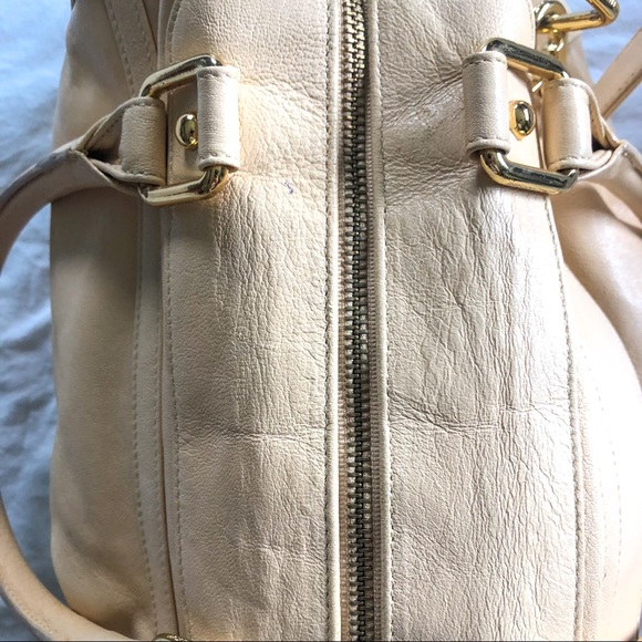 Rebecca Minkoff MAB satchel bag in peachy cream - Picture 11 of 16